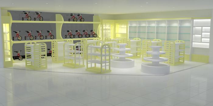 母嬰展柜